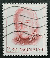 MCO1706U - Prince Rainier III - 2.30 F Used Stamp - Monaco - 1990 - Usados