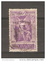 NEW ZEALAND - 1920 VICTORY 6d VIOLET USED  SG 457  Sc 169 - Neufs