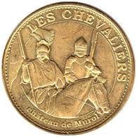 63-1982 - JETON TOURISTIQUE MDP - Château De Murol - Chevaliers En Armure 2015.5 - 2015