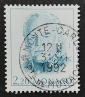 MCO1779U - Prince Rainier III - 2.20 F Used Stamp - Monaco - 1991 - Usados