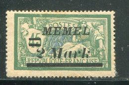 MEMEL- Y&T N°69- Neuf Avec Charnière * - Unused Stamps