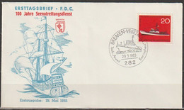 BRD FDC 1965 Nr.478 100 Jahre DGRS (d 2915 ) Günstige Versandkosten - FDC: Enveloppes