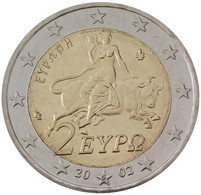 Greece 2 Euro 2002 UNC (KM # 188) - Grecia