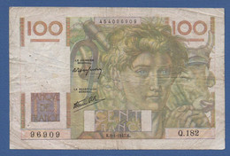 FRANCE - P.128 – 100 Francs ''Jeune Paysan'' 09.01.1947 Circulated Serie Q.182 96909 - 100 F 1945-1954 ''Jeune Paysan''