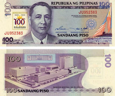 Philippines 100 Pesos 1998 “100 Years Of The Philippines” UNC Commemorative (P188) - Filipinas