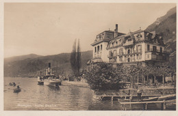 Suisse - Hôtel - Merligen - Hôtel Béatus - Circulée 02/09/1925 - Other & Unclassified