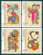 China 2011/2011-2 New Year Pictures From Fengxiang Stamps 4v MNH - Ungebraucht