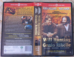 Will Hunting Genio Ribelle-Vhs-1998-Cecchi Gori Home Video-F - Lotti E Collezioni