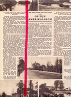 Orig. Knipsel Coupure Tijdschrift Magazine - Deurne - Aanleg Straten & Parken Op Zijn Amerikaans - 1935 - Non Classificati