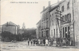 1936 - CIREY-sur-VEZOUZE - Rue De La Gare - Cirey Sur Vezouze