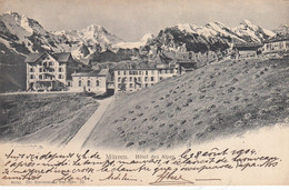 Suisse - Hôtel - Mürren -  Hôtel Des Alpes - Circulée 18/08/1904 - Mürren