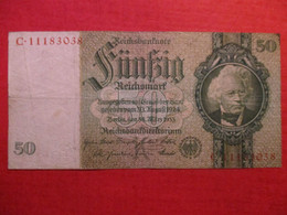 GERMANY 50 REISCHSMARK 1933  D-1005 - 50 Mark