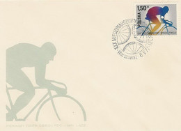 Poland FDC.2355: The Cycling Race Of Peace 1977 - FDC