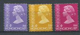 241 HONG KONG 1977/78 - Yvert 328/30 Seulement Petits Formats - Elizabeth II - Neuf ** (MNH) Sans Trace De Charniere - Ongebruikt