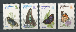 241 HONG KONG 1979 - Yvert 347/50 - Papillon - Neuf ** (MNH) Sans Trace De Charniere - Unused Stamps