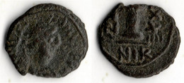 JUSTINIEN I (527565) Decanummium - Bizantine