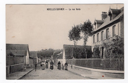 80 SOMME - NOYELLES SUR MER La Rue Verte - Noyelles-sur-Mer