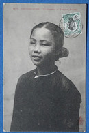 AD3 INDO CHINA  BELLE CARTE   1900  POUR PARIS FRANCE+ AFFRANCH. INTERESSANT - Brieven En Documenten