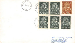 NORWAY - LETTER 1975 KVIGA I ALTER > LICHTENAU/DE / QG74 - Covers & Documents