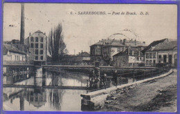 Carte Postale 57. Sarrebourg  Pont De Brack  Très  Beau Plan - Sarrebourg