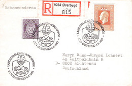 NORWAY - LETTER 1983  Øverbygd > LICHTENAU/DE / QG77 - Brieven En Documenten