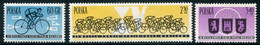 POLAND 1962 Peace Cycle Tour  MNH / **.  Michel 1306-08 - Unused Stamps