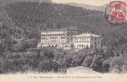 Suisse - Hôtel - Saint Cergue - Grand Hôtel De L'Observatoire - Circulée 16/06/1910 - Saint-Cergue