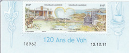 NOUVELLE CALEDONIE N° 1143 / 1144 ** 2012  120 ANS DE VOH - Neufs