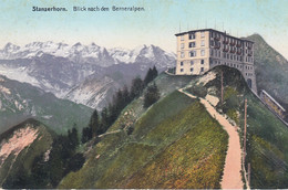 Suisse - Hôtel - Stanserhorn - Hôtel Stanserhorn- Circulée 29/07/1907 - Stans