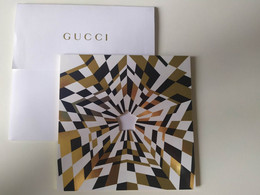 Alt1182 Gucci Biglietto Auguri Natale Christmas Card Wishes Special Edition Moda Fashion Atelier - Blank Diaries