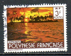 POLYNESIE. N°253 1986 Oblitéré. Motu Tapu. - Oblitérés