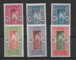 Dahomey N°79/84 - Neuf ** Sans Charnière - TB - Unused Stamps