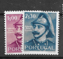 1953 MNH Portugal Mi 809-10 Postfris** - Neufs