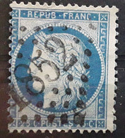 CERES No 60 Obl GC 4852 Bureau Supplémentaire De LE FIDELAIRE , Eure ,  Indice 13, TB - 1871-1875 Ceres