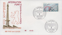 Berlin Mi Nr.847 - FDC  Internationale Funkausstellung - IFA Berlin 1989 - 1981-1990