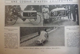 1904 COURSE D'AUTOS LILLIPUTIENS - 90 CH MERCÉDÉS - 100 CH GOBRON BRILLÉ - DAUPHIN MORS 60 CH - LA VIE AU GRAND AIR - Zonder Classificatie