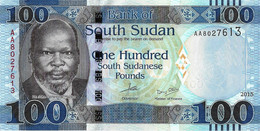 SOUDAN DU SUD 2015 100 Pound - P.015a  Neuf UNC - Südsudan