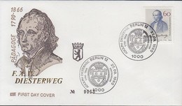 Berlin Mi Nr.879 - FDC  200. Geburtstag Von Adolph Diesterweg  (letzte Ausgabe Von Berlin) - 1981-1990