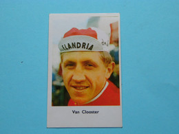 VAN CLOOSTER ( Blanco Achterkant ) >>> Zie Foto ( Voir SCAN ) Form. 7 X 4,5 Cm. ! - Cyclisme