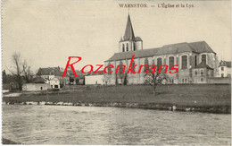 Warneton L'Eglise Et La Lys Kerk En De Leie 1916 WWI WW1 CPA RARE Zeldzaam (En Très Bon état) (In Zeer Goede Staat) - Komen-Waasten