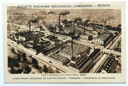 MONZA - Società Anonima Meccanica Lombarda, Veduta Generale Stabilimenti SAML - Monza