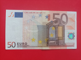 50 EURO SPAIN(V) M035A1,first Position, TRICHET - 50 Euro