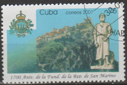 CUBA - 1700e Anniversaire La République De Saint-Marin - Géographie