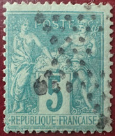 R1311/1090 - SAGE TYPE II N°75 ►►►CACHET DU JOUR DE L'AN ►►► ETOILE EVIDEE DE PARIS - 1876-1898 Sage (Type II)