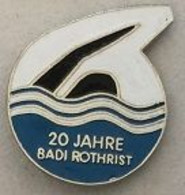 CLUB DE NATATION - NAGES - 20 JAHRE BADI ROTHRIST - SWITZERLAND - SUISSE - SCHWEIZ -  20 ANS - SVIZZERA -      (28) - Natation