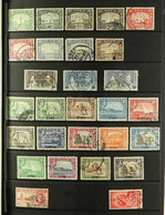 BRITISH COMMONWEALTH 4 "A's" COLLECTION On Stock Cards And Stamp Pages In An ALBUM We See, ADEN 1937-1955 Fine Used Sele - Autres & Non Classés