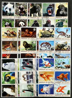 ANIMALS World Mostly 1960's-1990's Mainly Very Fine Used World Ranges On Various Pages & In 'all Different Packets', Inc - Non Classés