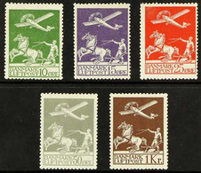 1925-29 Air Complete Set (SG 224/28, Michel 143/45 & 180/81), Never Hinged Mint, Fresh. (5 Stamps) For More Images, Plea - Autres & Non Classés