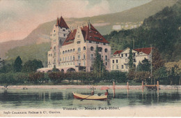 Suisse - Hôtel - Vitznau - Neues Park Hôtel  - Circulée 02/08/1906 - Vitznau