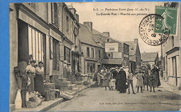 22  -  Côtes D'Armor  -  Portrieux Saint Quay - La Grande Rue - Marche Aux Poissons  (N6318) - Pontrieux